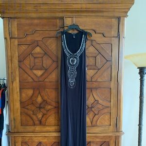 INC Black Long Dress